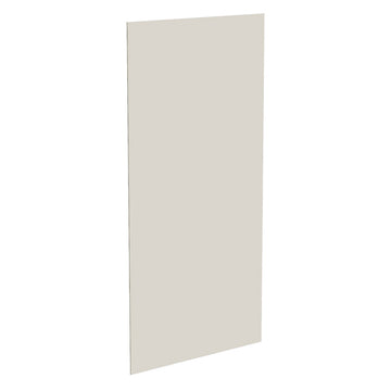 DI-BP4896-1/4: Dallas Ivory Shaker 48"W x 96"H x 1/4"D Base End Skin Panel