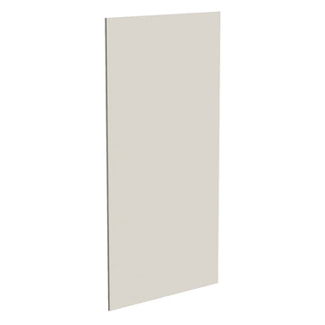 DI-BP4896-3/4: Dallas Ivory Shaker 48"W x 96"H x 3/4"D Base End Skin Panel