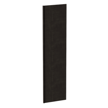 HG-REP2496: Dark Gray Shaker 24"W x 96"H x 1-1/2"D Refigerator Return Panel