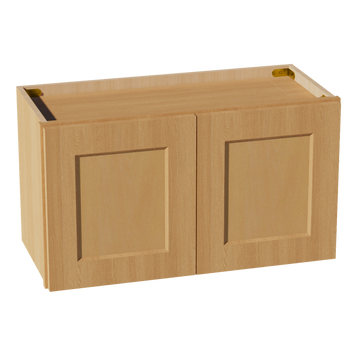 HT-W2715: Timber Wood Shaker 27"W x 15"H 2 Doors Standard Wall Bridge Cabinet