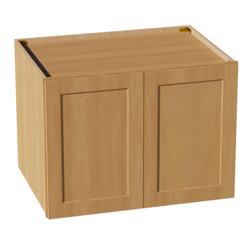 HT-W332424: Timber Wood Shaker 33"W x 24"H x 24"D 2 Doors & 1 Shelf Standard Bridge Wall Cabinet