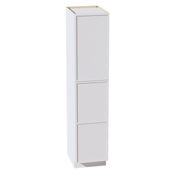 SF-TP1884: Frost White Slim Shaker 18"W x 84"H x 24"D 2 Doors & 5 Shelves Tall Shelf Pantry Cabinets