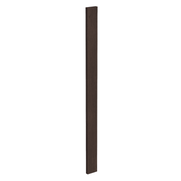 SM-WF342: Mocha Brown Slim Shaker 03"W x 42"H Wall Cabinet Filler