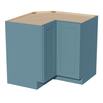 TG-LSB33: Soft Green Shaker 33" 2 Doors Lazy Susan Corner Base Cabinet