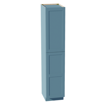 TG-TP1890: Soft Green Shaker 18"W x 90"H x 24"D 2 Doors & 5 Shelves Tall Shelf Pantry Cabinets