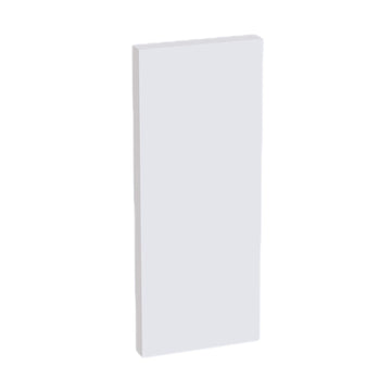 HF-FLS30: Frost White Shaker 30"W x 2"H x 12"D Flat Shelf