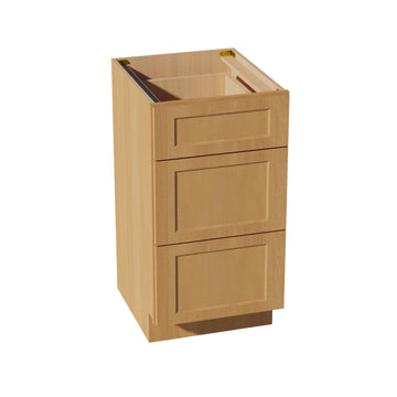 HT-VDB1821: Timber Wood Shaker 18"W x 34-1/2"H x 21"D 3 Drawers Vanity Base Cabinets