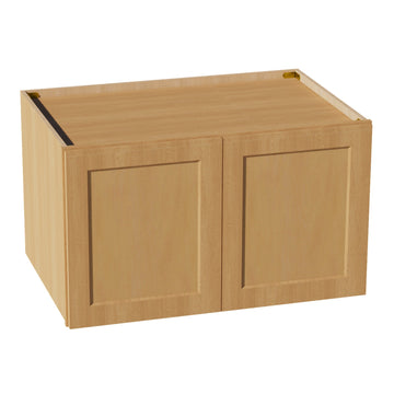 HT-W362124: Timber Wood Shaker 36"W x 21"H x 24"D 2 Doors & 1 Shelf Standard Bridge Wall Cabinet