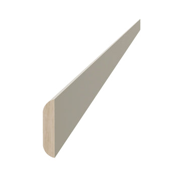 DI-BM1-1/4: Dallas Ivory Shaker 96"W x 1-1/4"H x 1/4"D Batten Molding