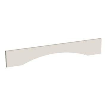 DI-VAR36：达拉斯象牙色 Shaker 36 英寸宽 x 5-1/2 英寸高 x 3/4 英寸深拱形帷幔