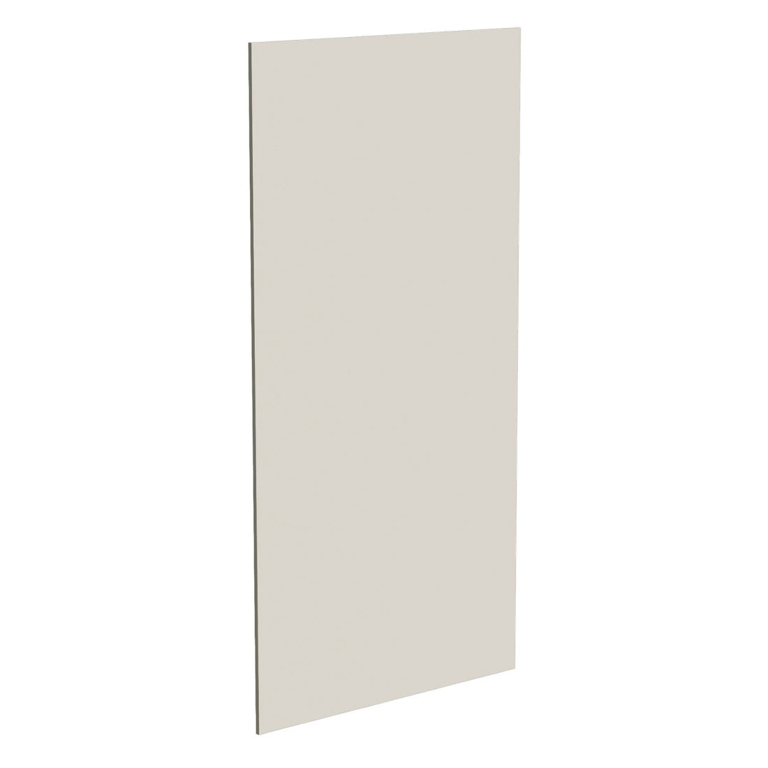 DI-BP4896-3/4: Dallas Ivory Shaker 48"W x 96"H x 3/4"D Base End Skin Panel