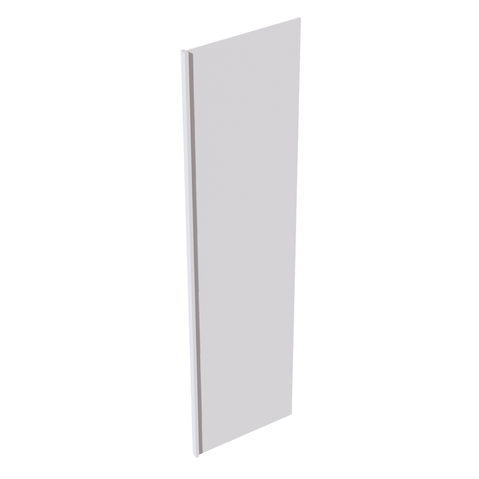 SF-REP2496: Frost White Slim Shaker 24"W x 96"H x 1-1/2"D Refigerator Return Panel