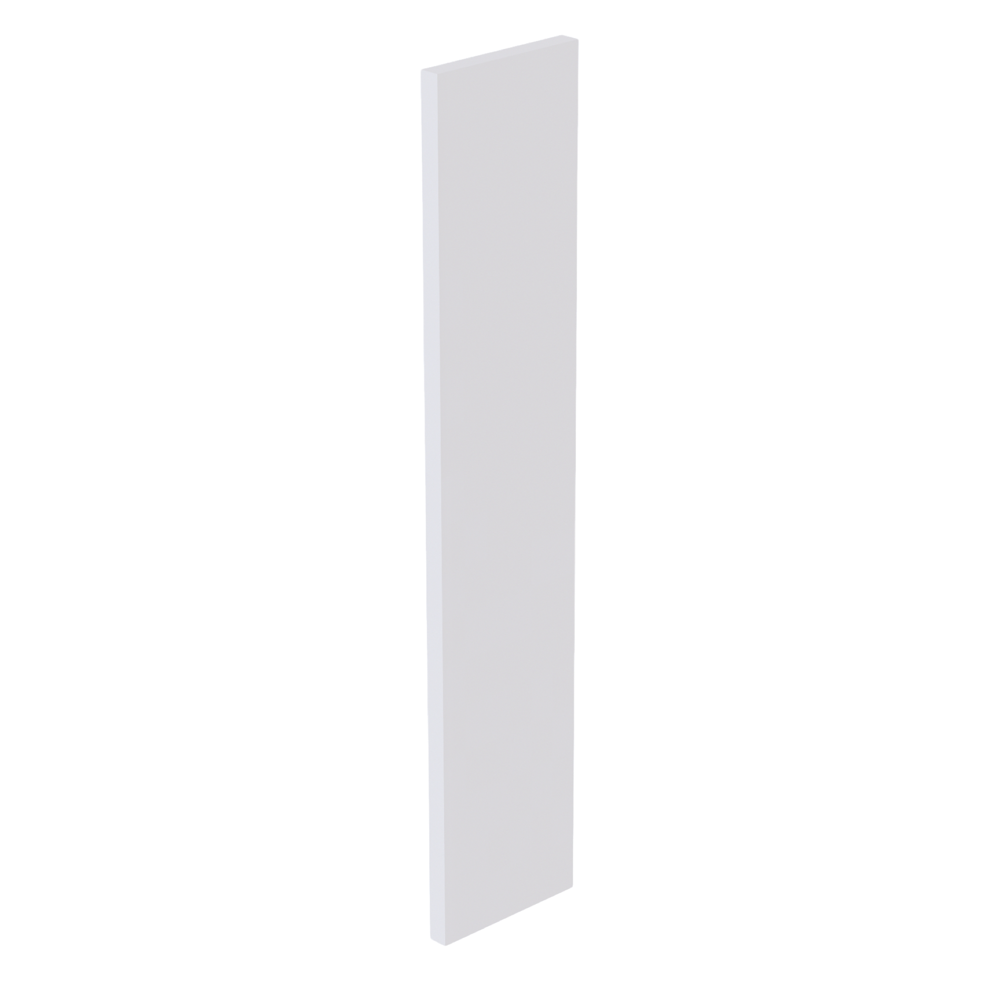 SF-WF630: Frost White Slim Shaker 06"W x 30"H Wall Cabinet Filler
