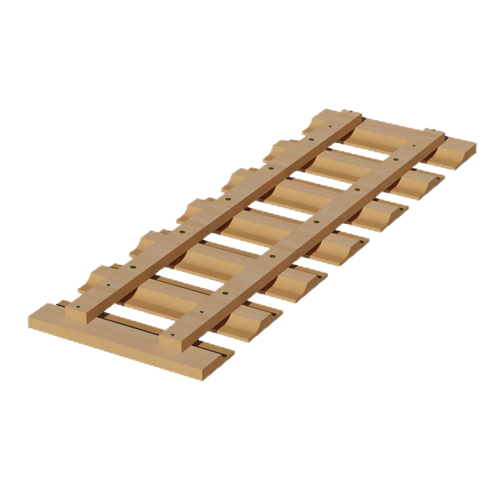 HT-GL36: Timber Wood Shaker 36"W x 1-1/2"H x 12"D Wall Glass Holder