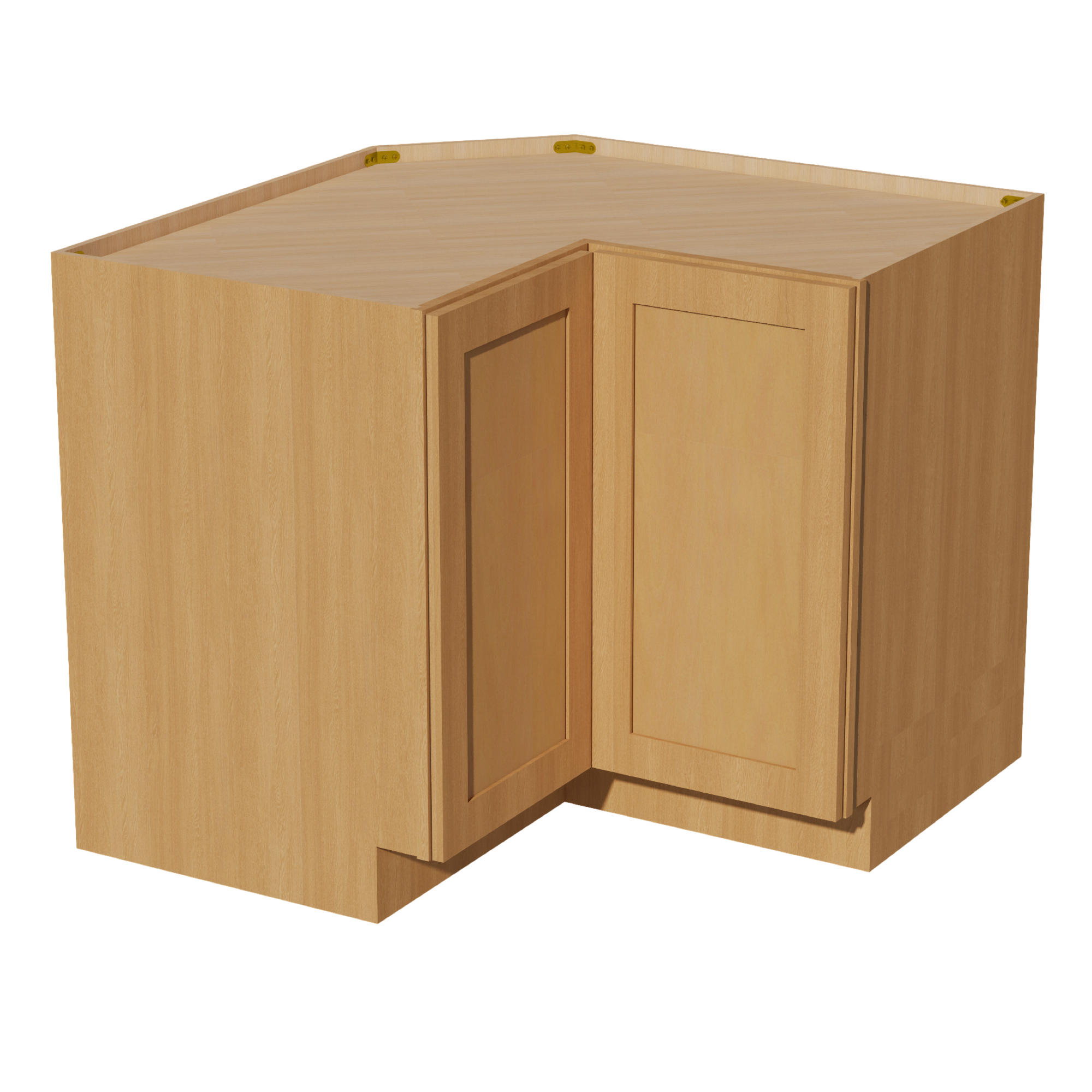 HT-LSB36: Timber Wood Shaker 36" 2 Doors Lazy Susan Corner Base Cabinet