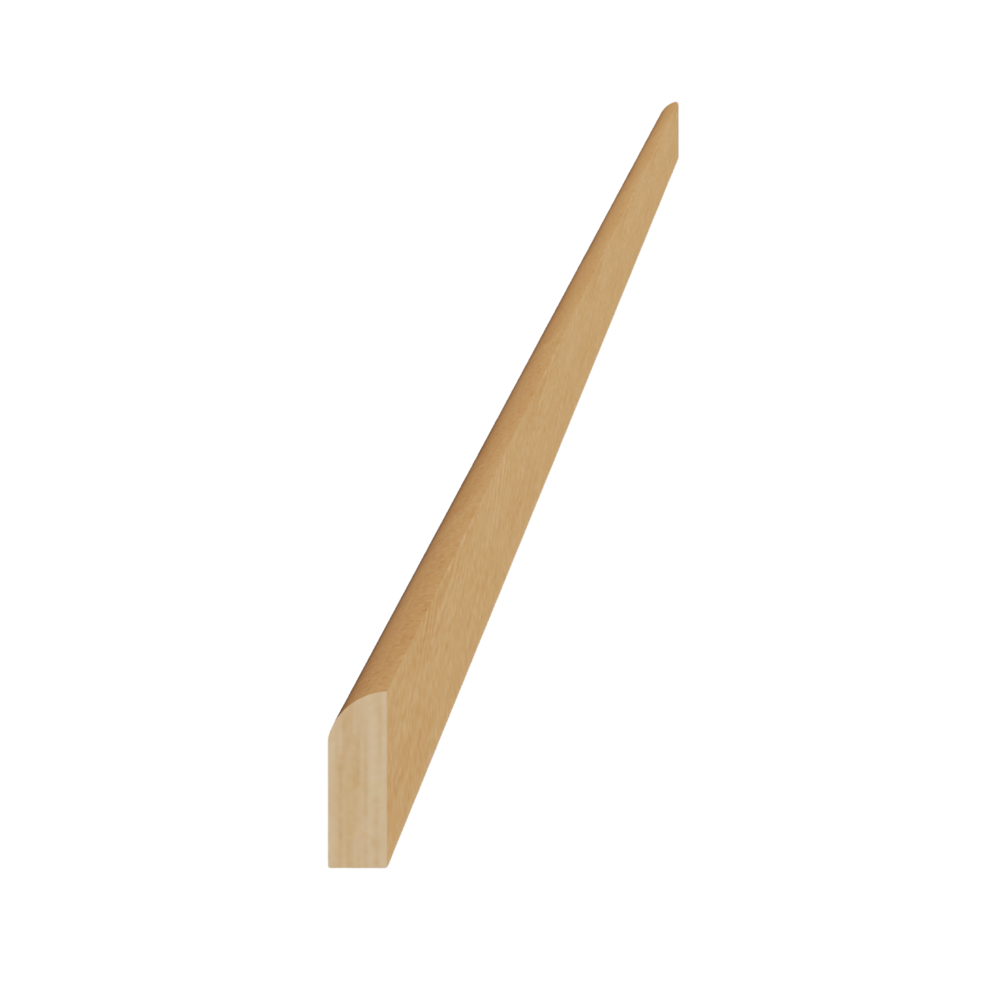 HT-SM8-S: Timber Wood Shaker 96"W x 3/4"H x 1/4"D Scribe Molding