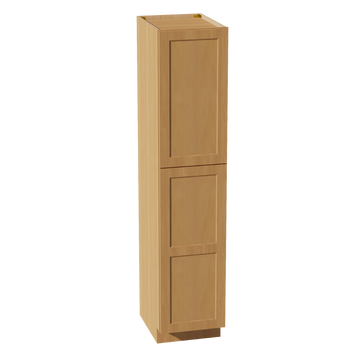 HT-TP1884: Timber Wood Shaker 18"W x 84"H x 24"D 2 Doors & 5 Shelves Tall Shelf Pantry Cabinets