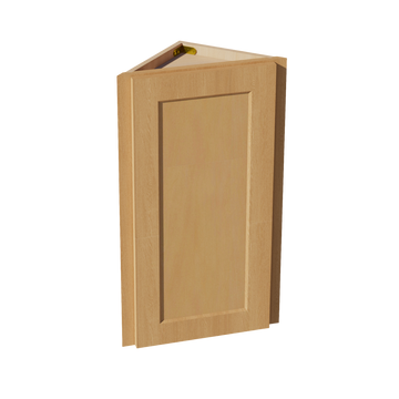 HT-WAE1230: Timber Wood Shaker 12"W x 30"H x 12"D 1 Door & 2 Shelves Wall Angle End Cabinet