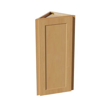 HT-WAE1236: Timber Wood Shaker 12"W x 36"H x 12"D 1 Door & 2 Shelves Wall Angle End Cabinet