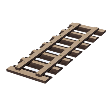 SM-GL36: Mocha Brown Slim Shaker 36"W x 1-1/2"H x 12"D Wall Glass Holder
