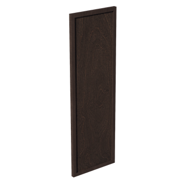 SM-WP-W36: Mocha Brown Slim Shaker 36" - 11-1/2"W x 35-1/2"H x 3/4"D Wainscot Panel Wall