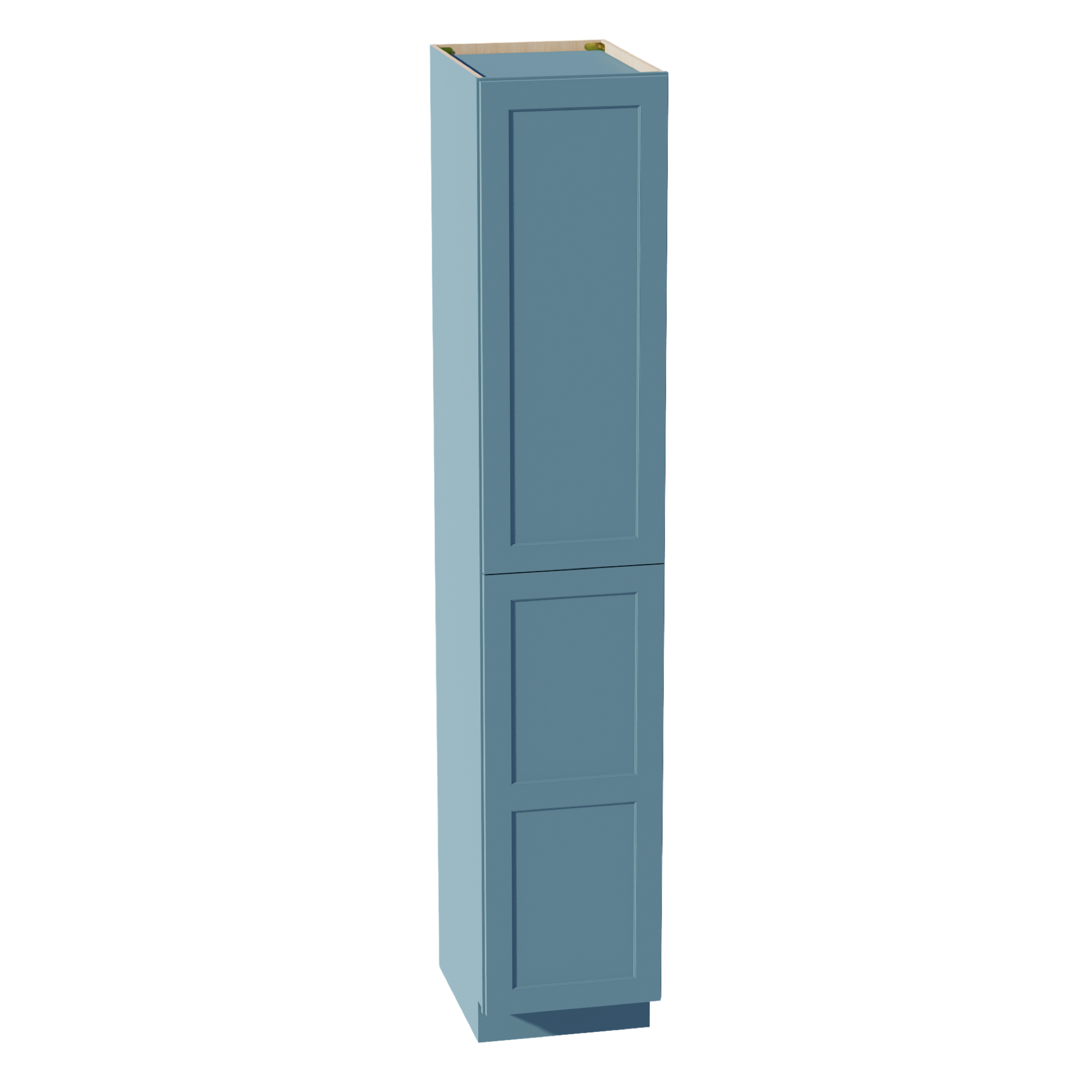 TG-TP1896: Soft Green Shaker 18"W x 96"H x 24"D 2 Doors & 6 Shelves Tall Shelf Pantry Cabinets