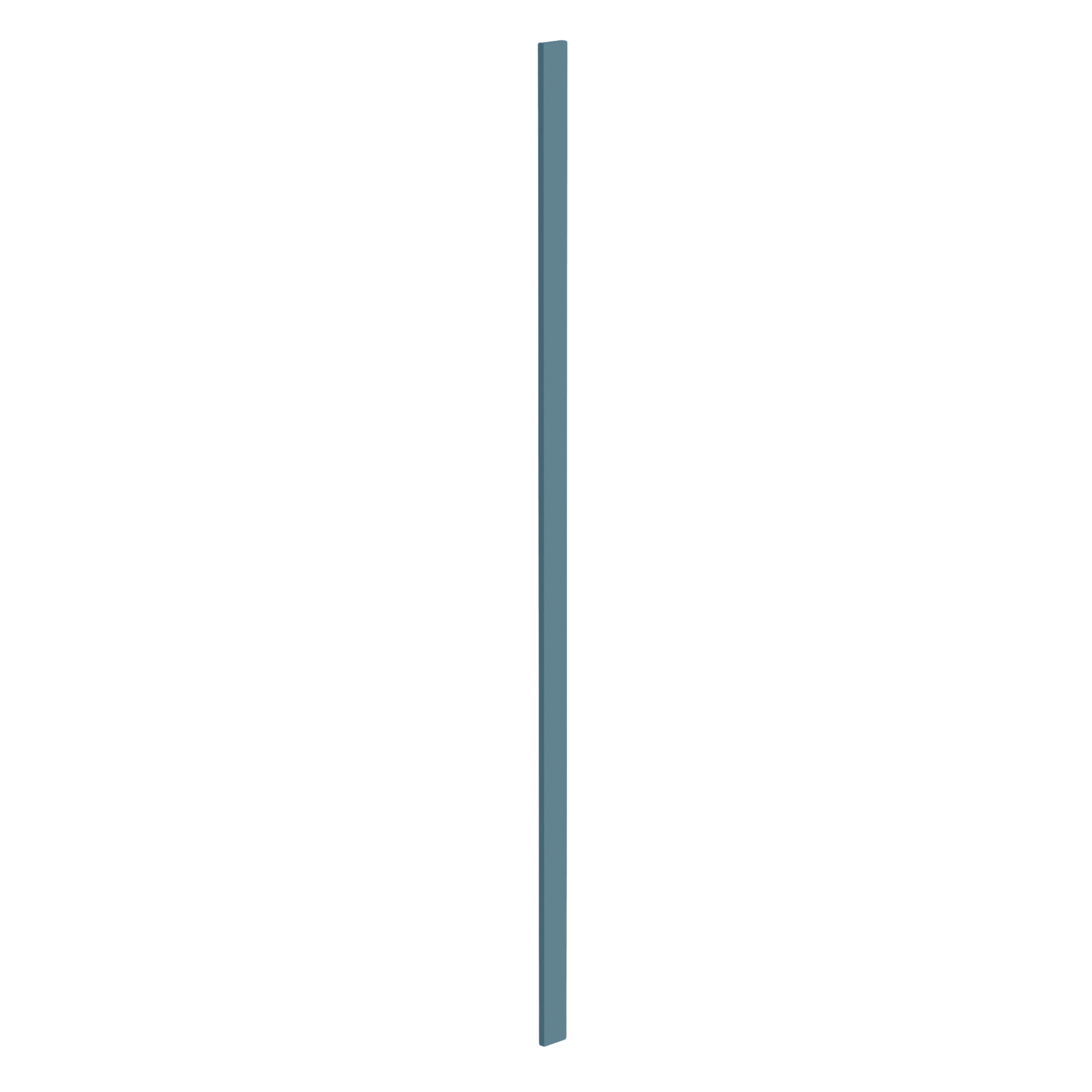 TG-WF396: Soft Green Shaker 03"W x 96"H Wall Cabinet Filler