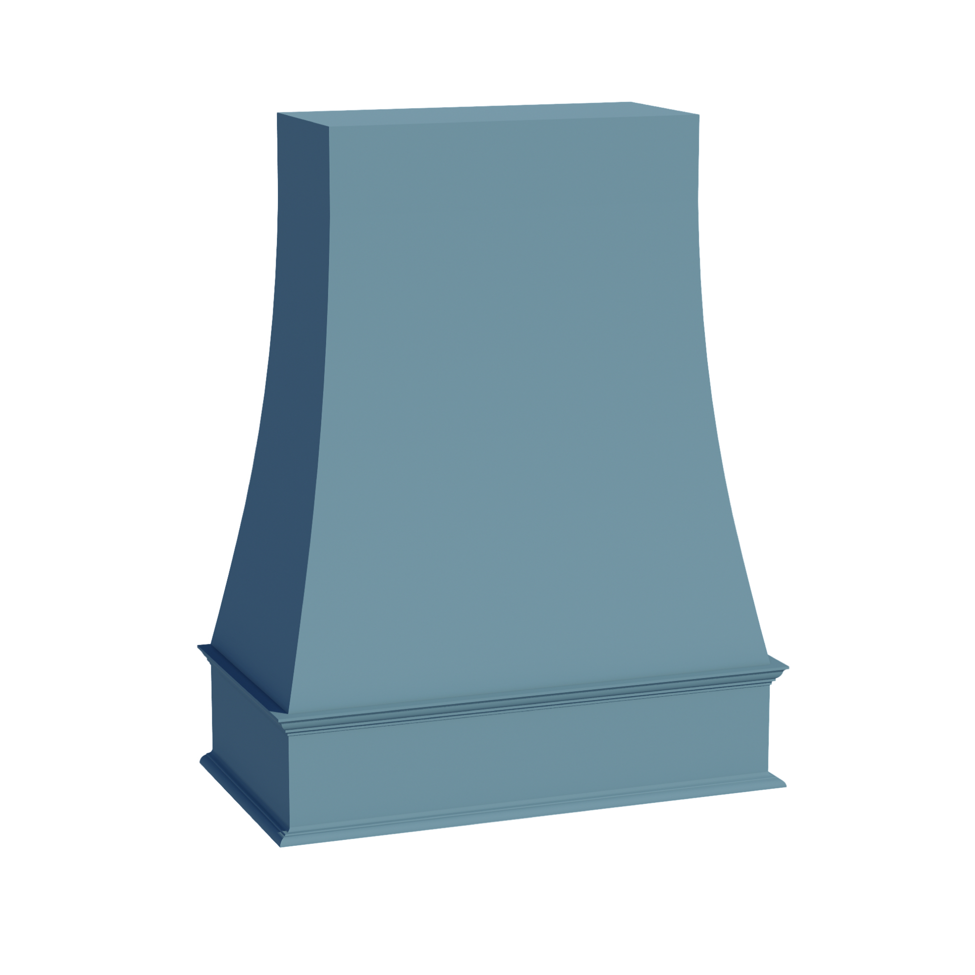 TG-WRH3648: Soft Green Shaker 36"W x 48"H Wood Wall Mounted Range Hoods