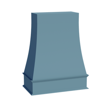 TG-WRH3648: Soft Green Shaker 36"W x 48"H Wood Wall Mounted Range Hoods