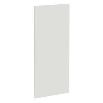 TW-BP4896-1/2: Creamy White Shaker 48"W x 96"H x 1/2"D Base End Skin Panel