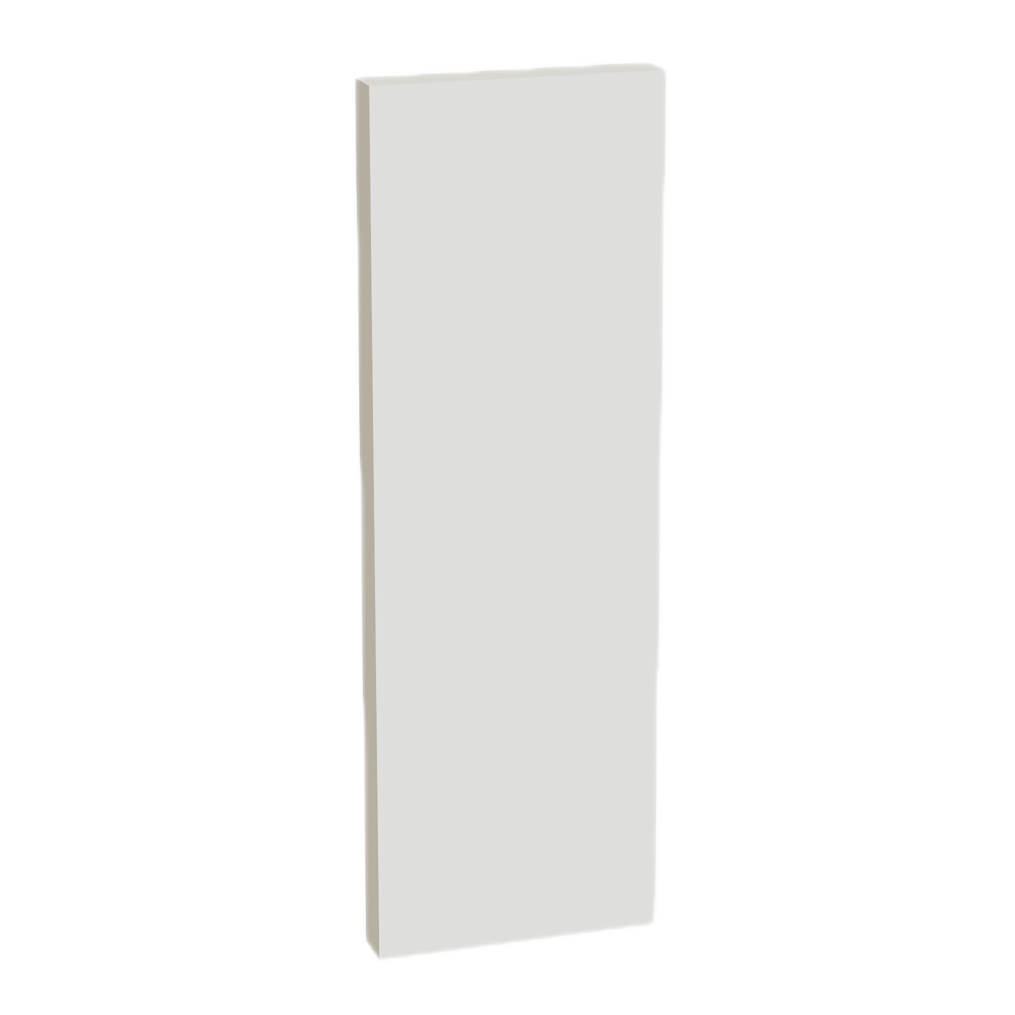 TW-FLS36: Creamy White Shaker 36"W x 2"H x 12"D Flat Shelf