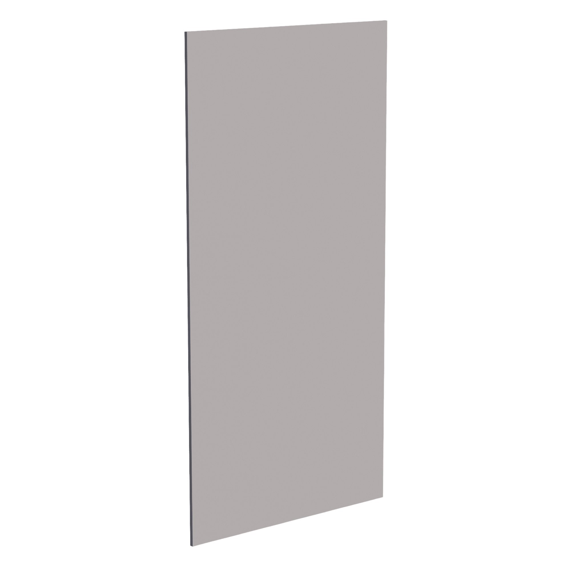 HA-BP4896-3/4: Ash Gray Shaker 48"W x 96"H x 3/4"D Base End Skin Panel