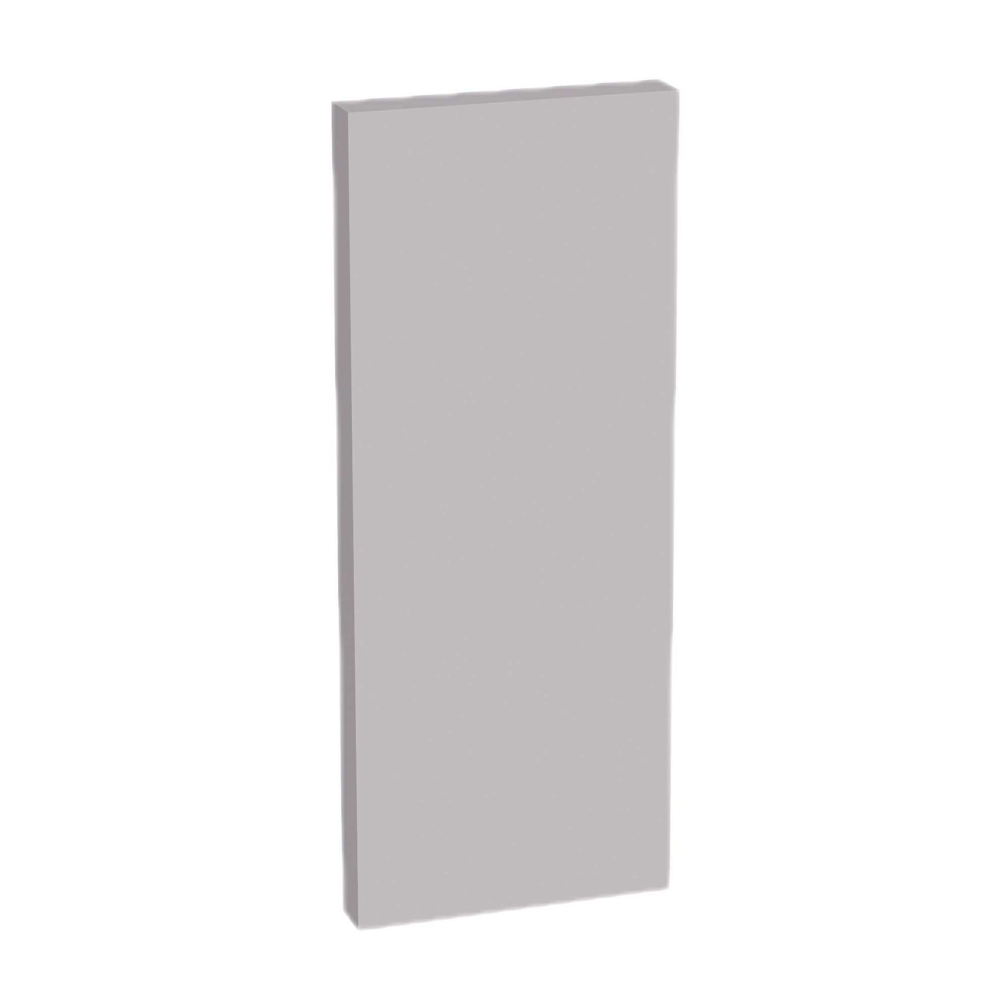 HA-FLS30: Ash Gray Shaker 30"W x 2"H x 12"D Flat Shelf