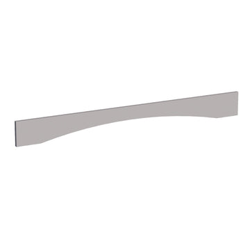 HA-VAR54: Ash Gray Shaker 54"W x 5-1/2"H x 3/4"D Arched Valance