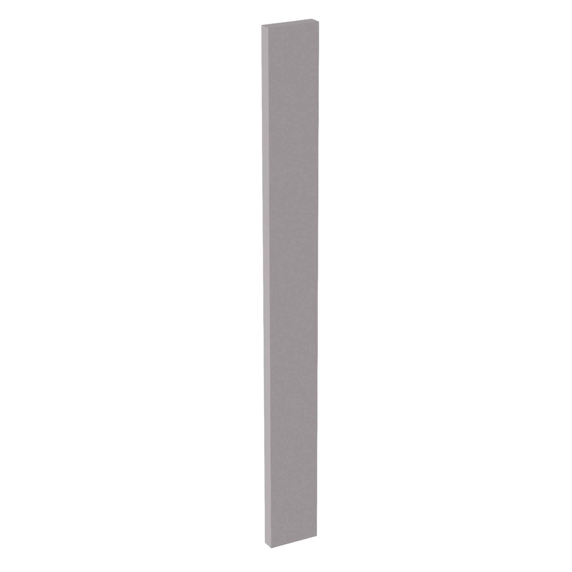 HA-WF330: Ash Gray Shaker 03"W x 30"H Wall Cabinet Filler