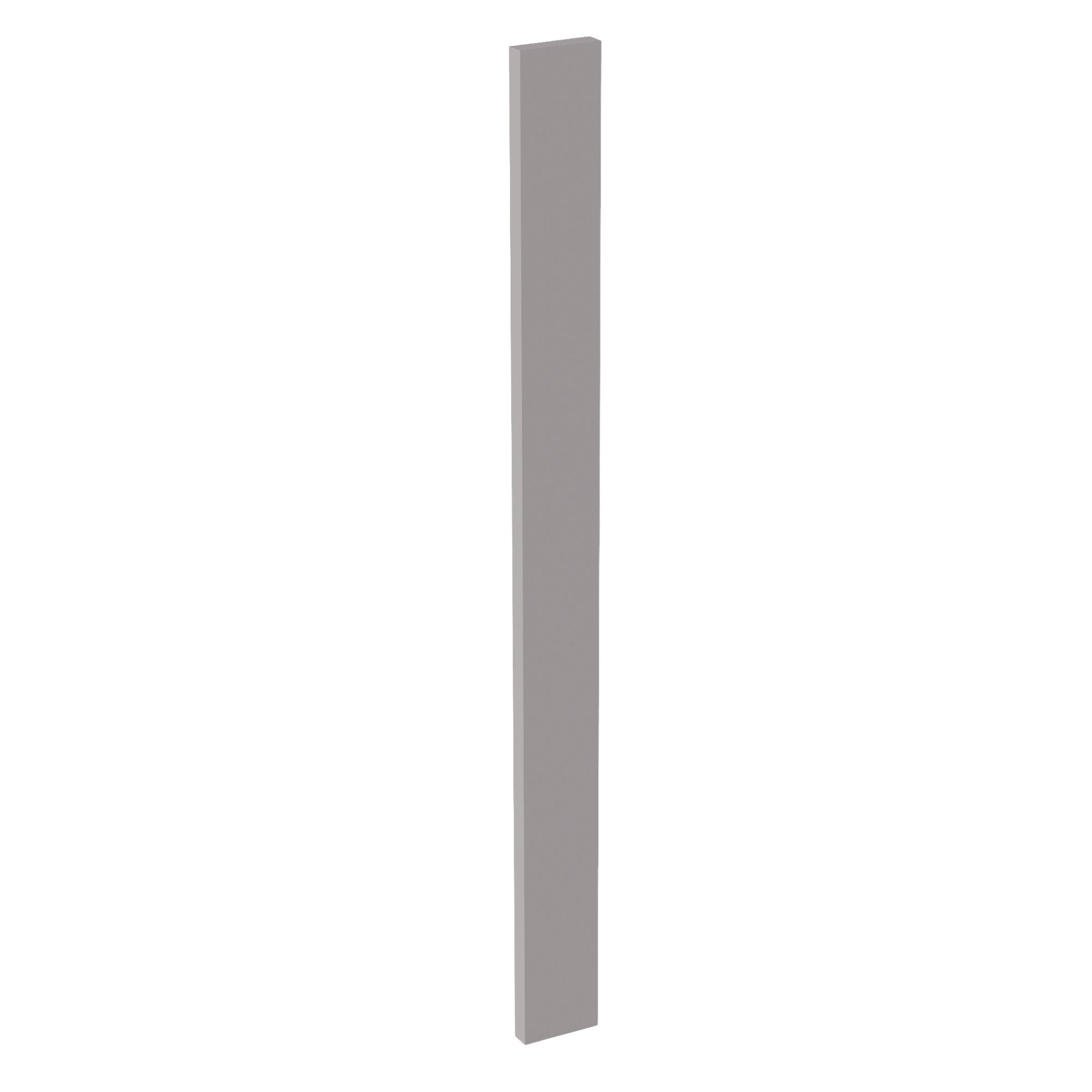 HA-WF336: Ash Gray Shaker 03"W x 36"H Wall Cabinet Filler