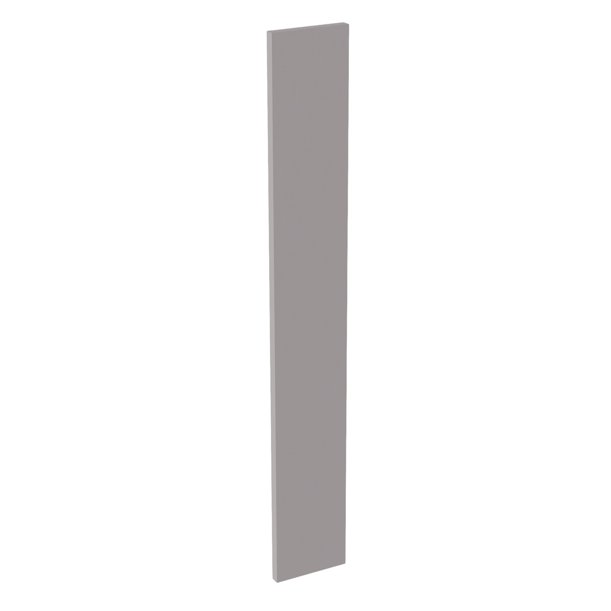 HA-WF642: Ash Gray Shaker 06"W x 42"H Wall Cabinet Filler