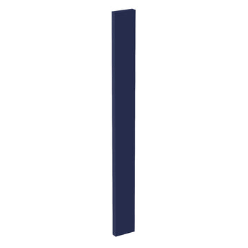 HB-WF330: Indigo Blue Shaker 03"W x 30"H Wall Cabinet Filler