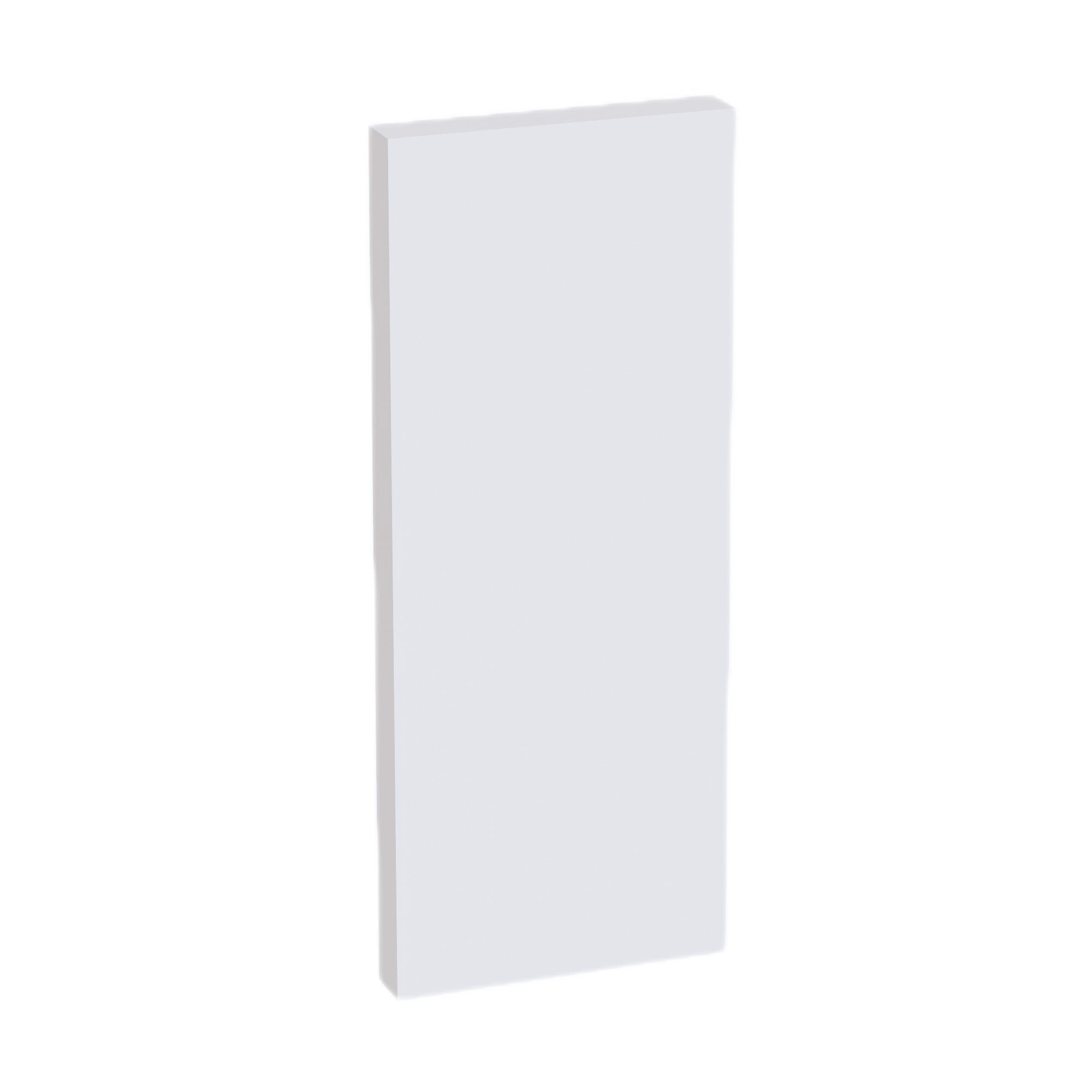 HF-FLS30: Frost White Shaker 30"W x 2"H x 12"D Flat Shelf
