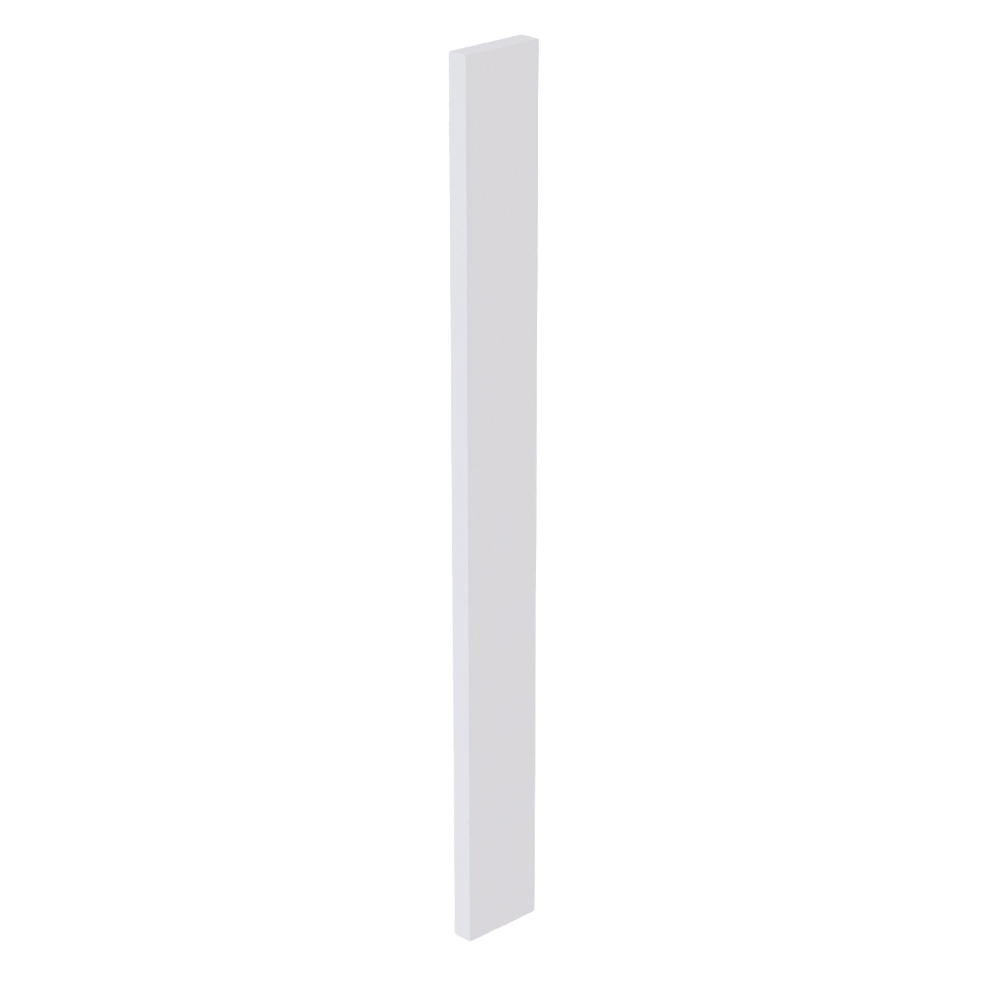 HF-WF330: Frost White Shaker 03"W x 30"H Wall Cabinet Filler