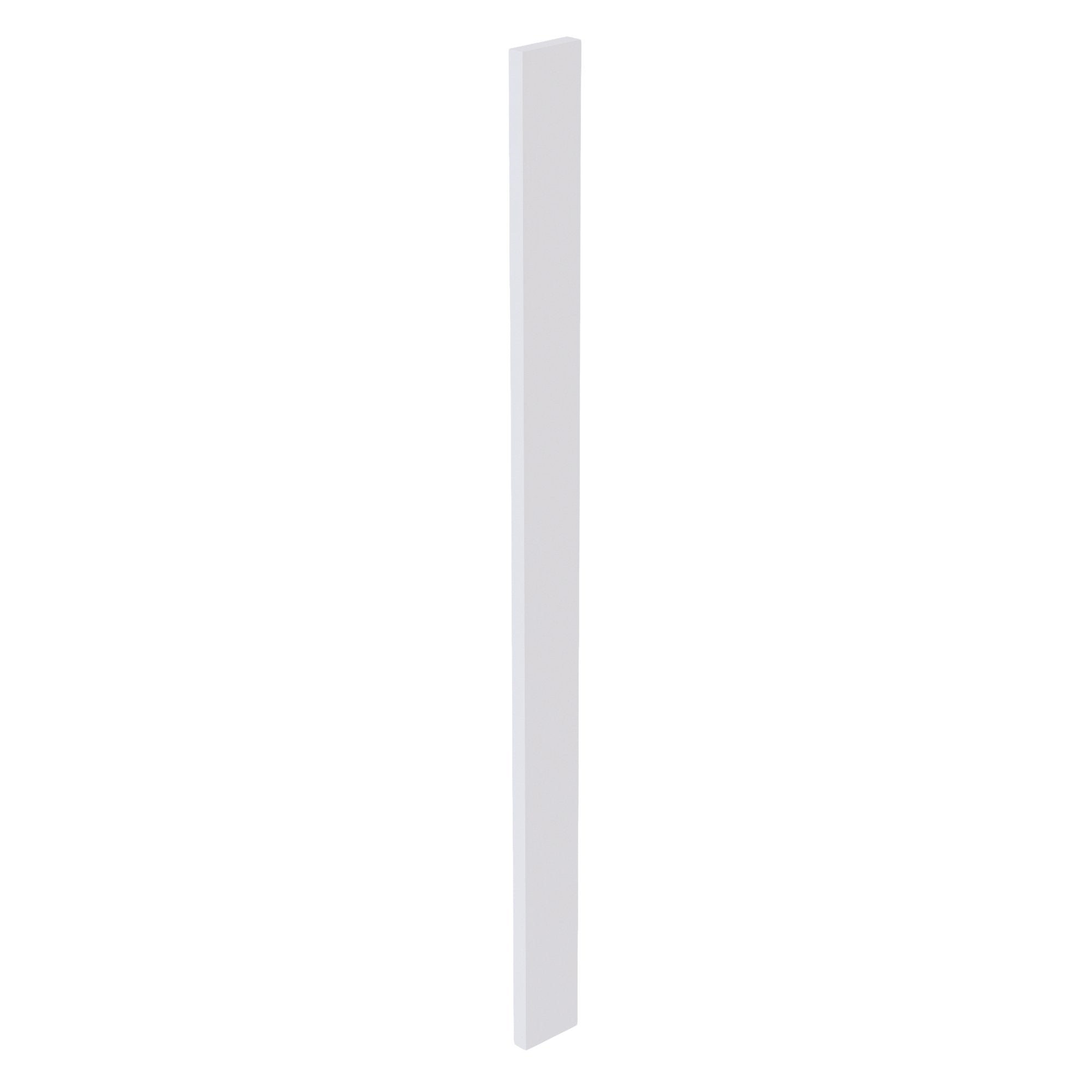 HF-WF342: Frost White Shaker 03"W x 42"H Wall Cabinet Filler