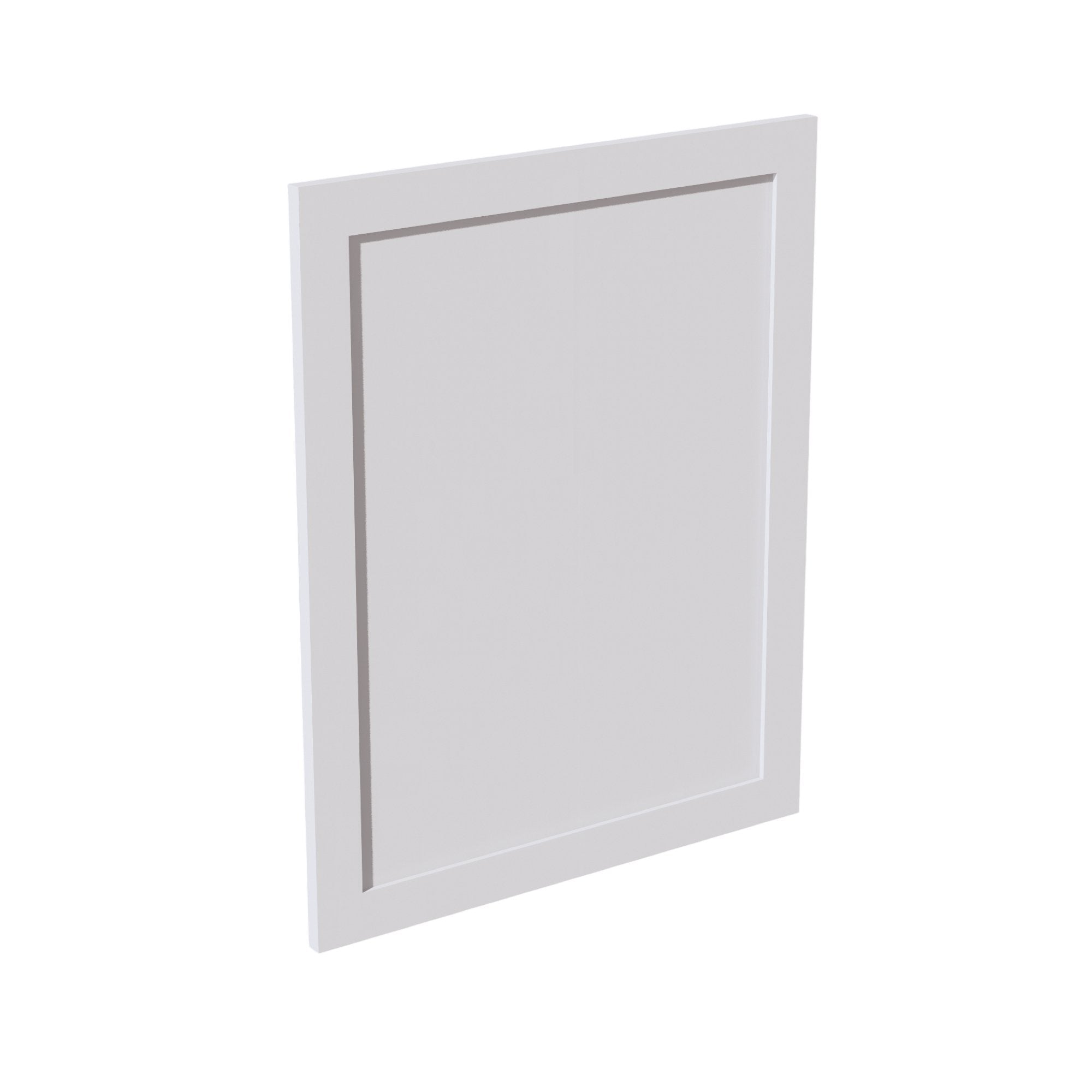 HF-WP-BASE: Frost White Shaker 23-1/2"W x 29-1/2"H x 3/4"D Wainscot Panel Base