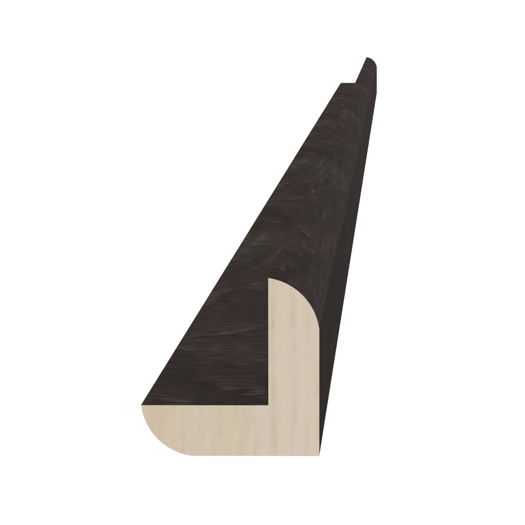 HG-OCM8: Dark Gray Shaker 96"W x 7/8"H x 7/8"D Outside Corner Molding