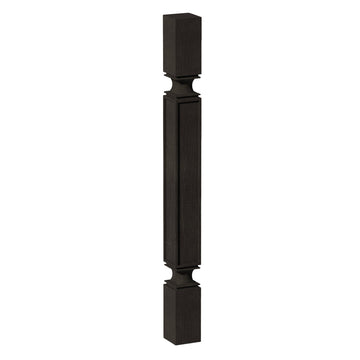 HG-SP336: Dark Gray Shaker 03"W x 36"H x 03"D Square Roman Pillar