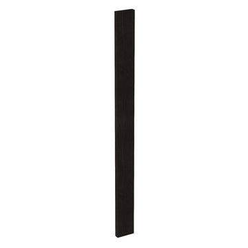 HG-WF336: Dark Gray Shaker 03"W x 36"H Wall Cabinet Filler