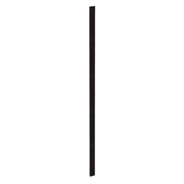 HG-WF396: Dark Gray Shaker 03"W x 96"H Wall Cabinet Filler