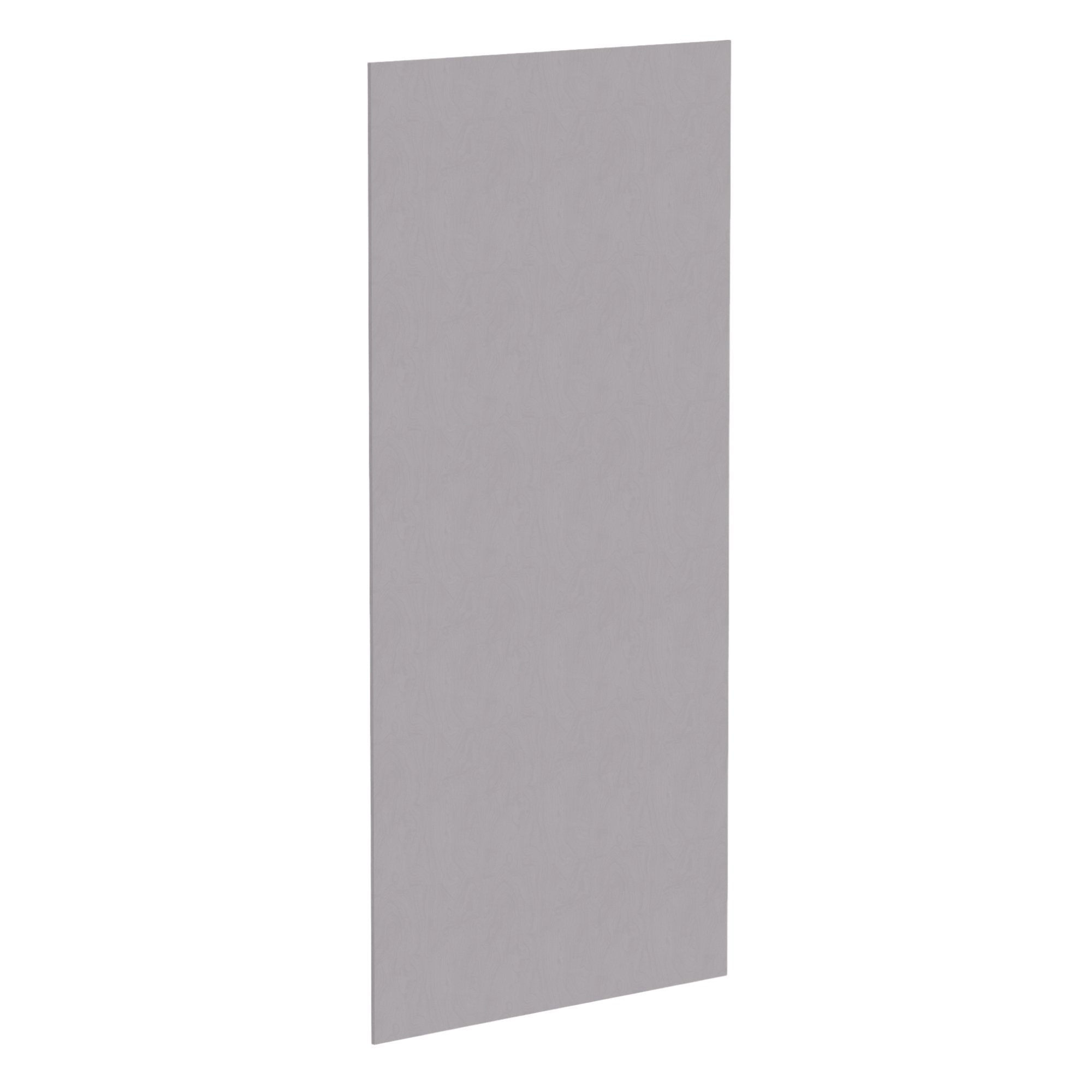 HLG-BP4896-1/2: Light Gray Shaker 48"W x 96"H x 1/2"D Base End Skin Panel