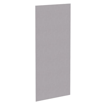 HLG-BP4896-1/4: Light Gray Shaker 48"W x 96"H x 1/4"D Base End Skin Panel