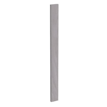HLG-WF336: Light Gray Shaker 03"W x 36"H Wall Cabinet Filler