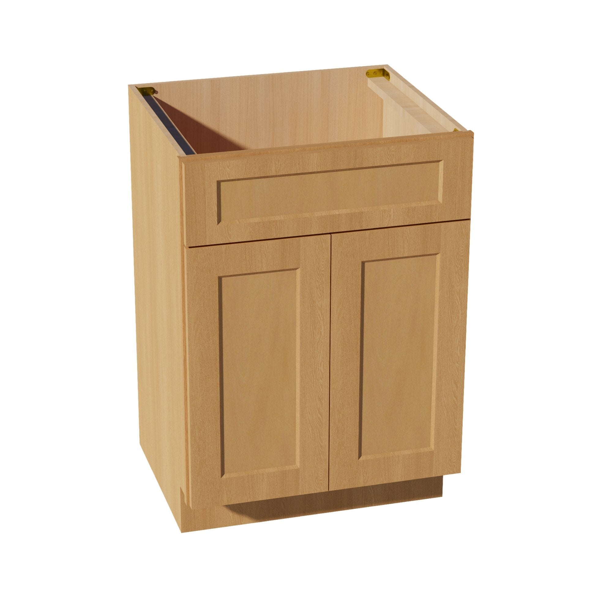 HT-VSB2421: Timber Wood Shaker 24"W x 34-1/2"H x 21"D 2 Doors & 1 False Drawer Vanity Sink Base Cabinets